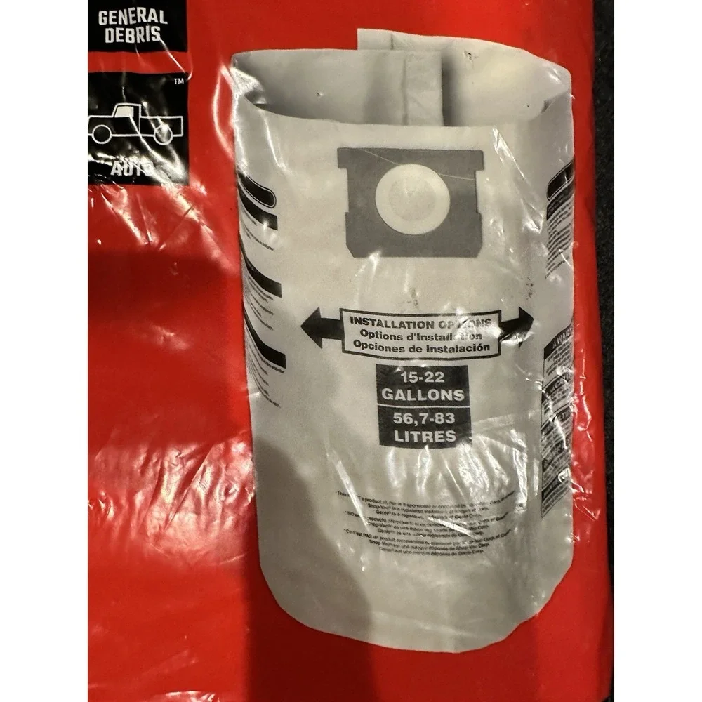 CRAFTSMAN Shop-Vac CMXZVBE38769 Fine Dust-Drywall Dust 2 Bags Sealed‎ New